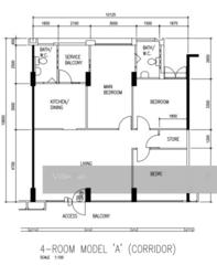 Blk 916 Hougang Avenue 9 (Hougang), HDB 4 Rooms #125718392